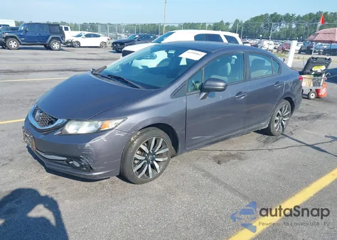 2015 Honda Civic Exl from USA, damaged, VIN 19XFB2F90FE103862